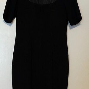 David Meister Women's Black Knee Length Dress Size 10 Regular